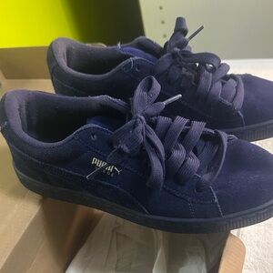 Puma Suede Classic Deep Blue Sneakers
